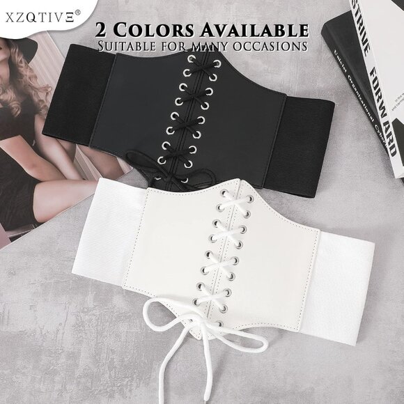 CORSET Belt for Women 03 Black+brown+coffee